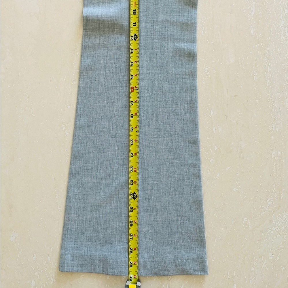 Light Gray Creased Business Pants Trousers S - Picture 4 of 7